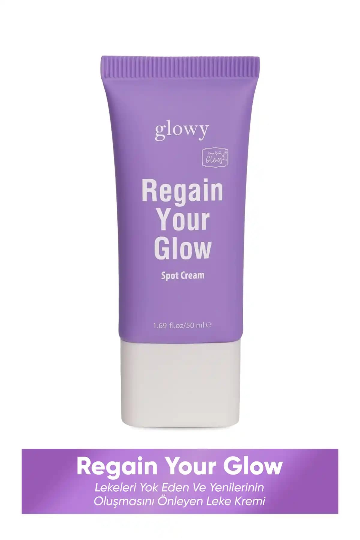 GLOWY Regain Your Glow Leke Karşıtı ve Cilt Tonunu Eşitleyen Krem 50ml