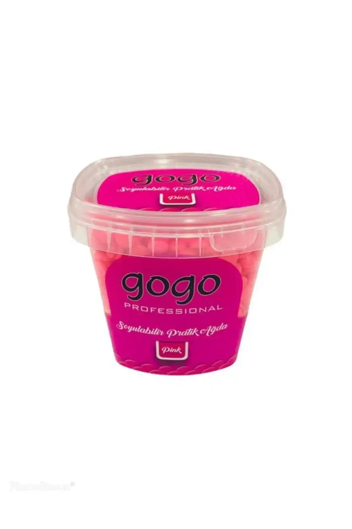 Gogo Pink Soyulabilir Boncuk Ağda 250 Gr Doğal ve Hassas Ciltler İçin Etkili Tüy Dökücü Çözüm