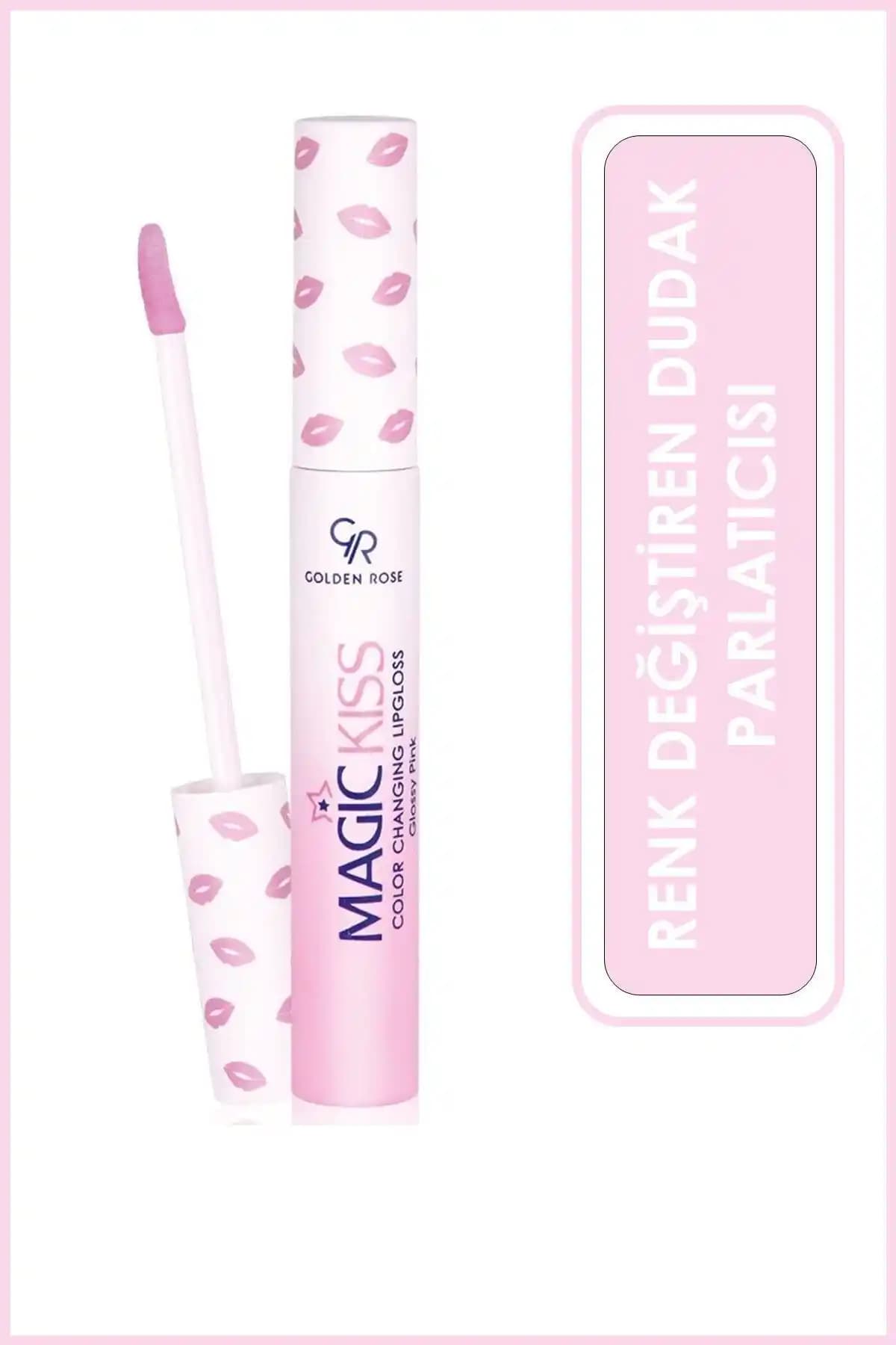 Golden Rose Magic Kiss Renk Değiştiren Lipgloss ile Doğal ve Parlak Dudaklar