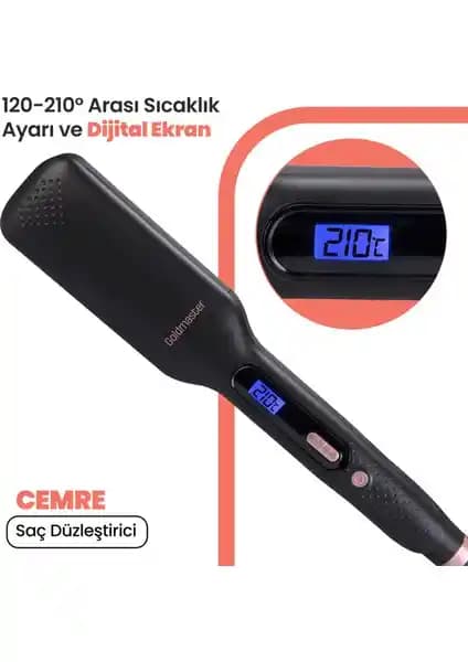 Goldmaster Cemre GM-7187 Saç Düzleştirici: Hızlı ve Güvenli Saç Şekillendirme Cihazı