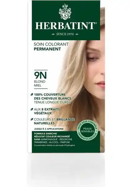 Herbatint Honey Blonde 9N Bitkisel Kalıcı Saç Boyası Doğal Renk ve Bakım Sağlar