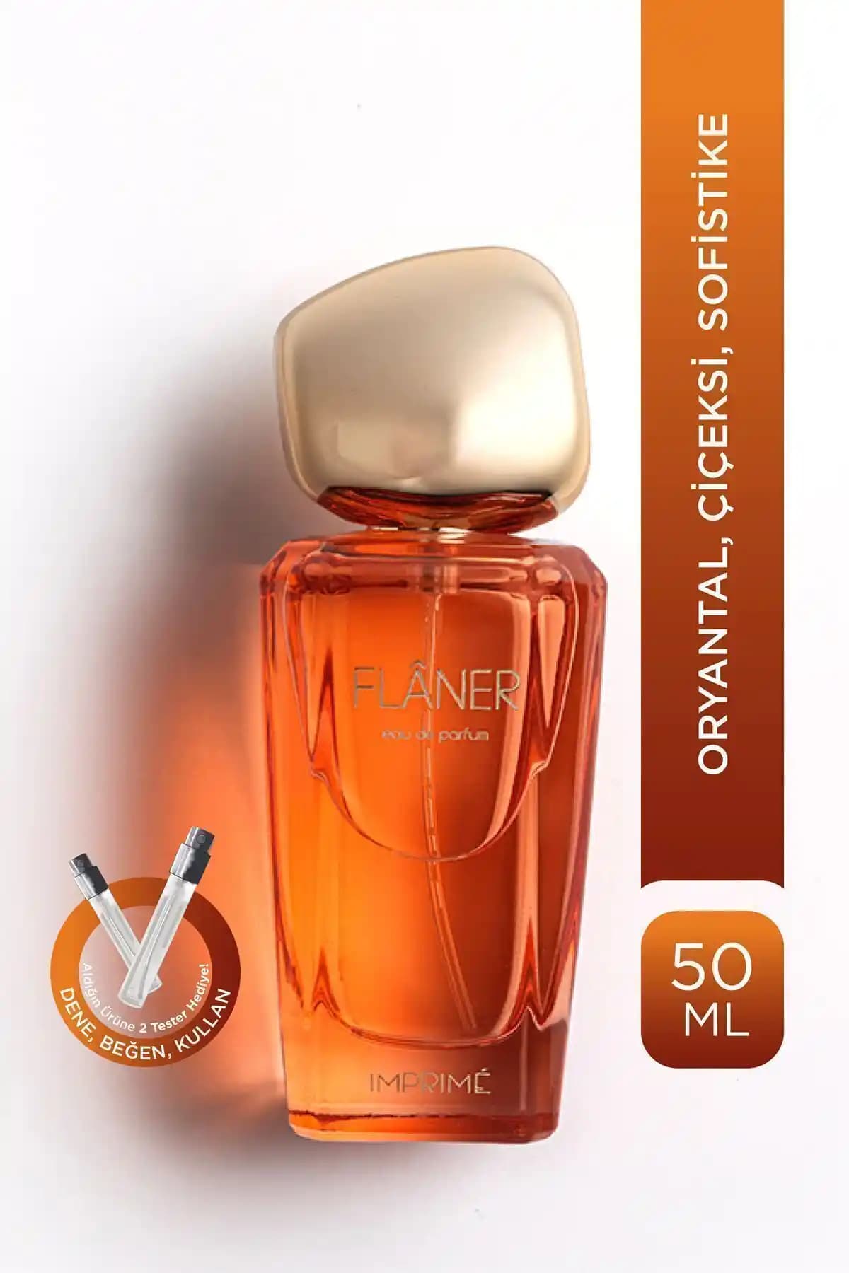 Imprime Flâner Edp Kadın Parfümü: Zarafet ve Gizemi Bir Arada Sunan Benzersiz Koku