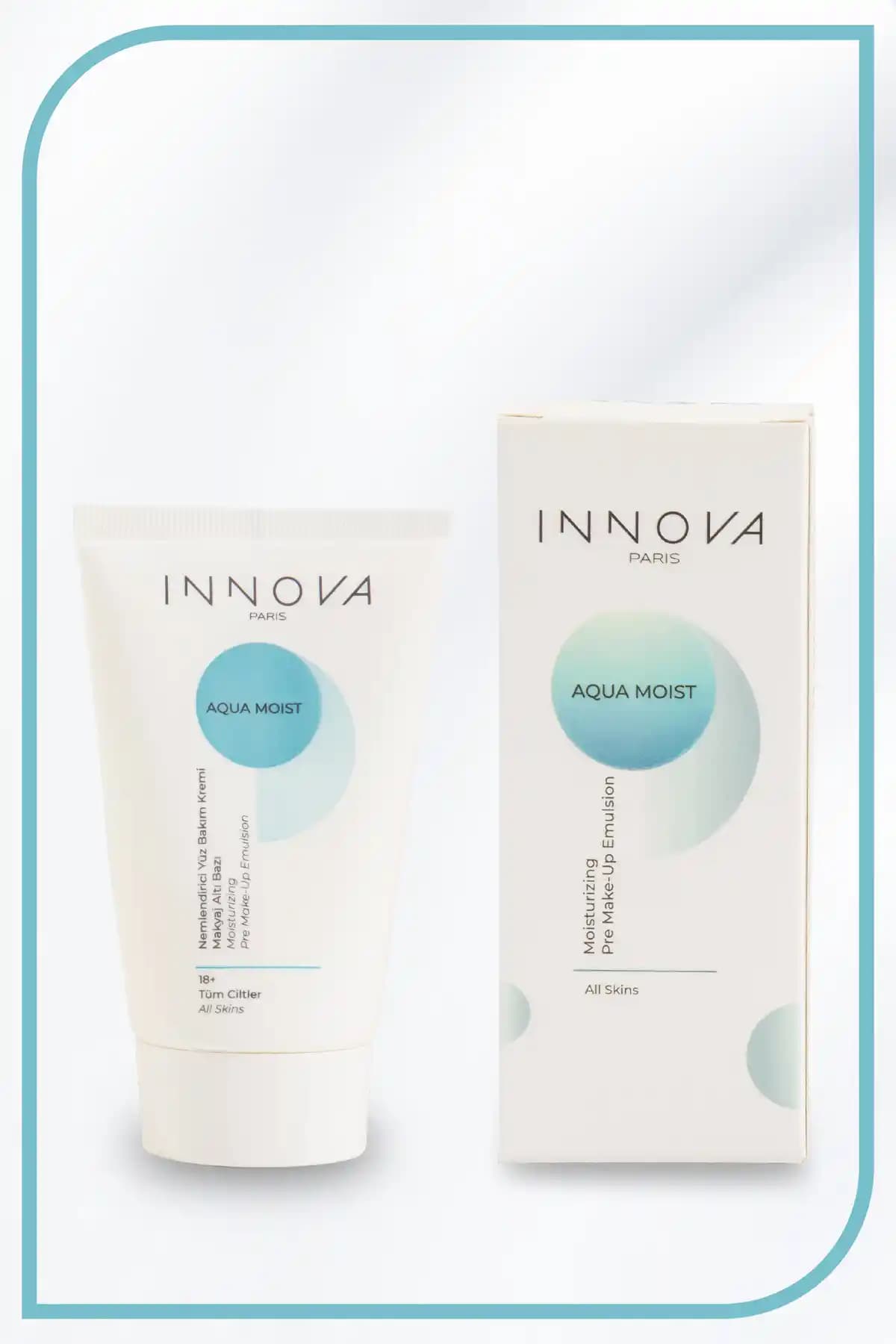 Innova Aqua Moist Nemlendirici ve Makyaj Altı Bazı: Çok Yönlü Cilt Bakım Ürünü