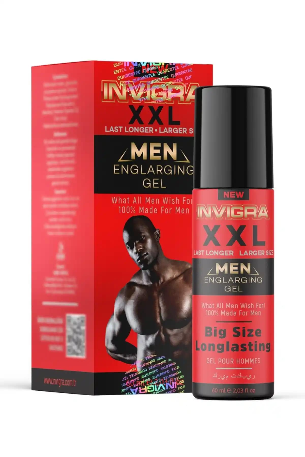 INVIGRA Jel Formen Men Jel Big Size: Erkeklik Gücünü Artıran Güvenilir Büyütücü Jel