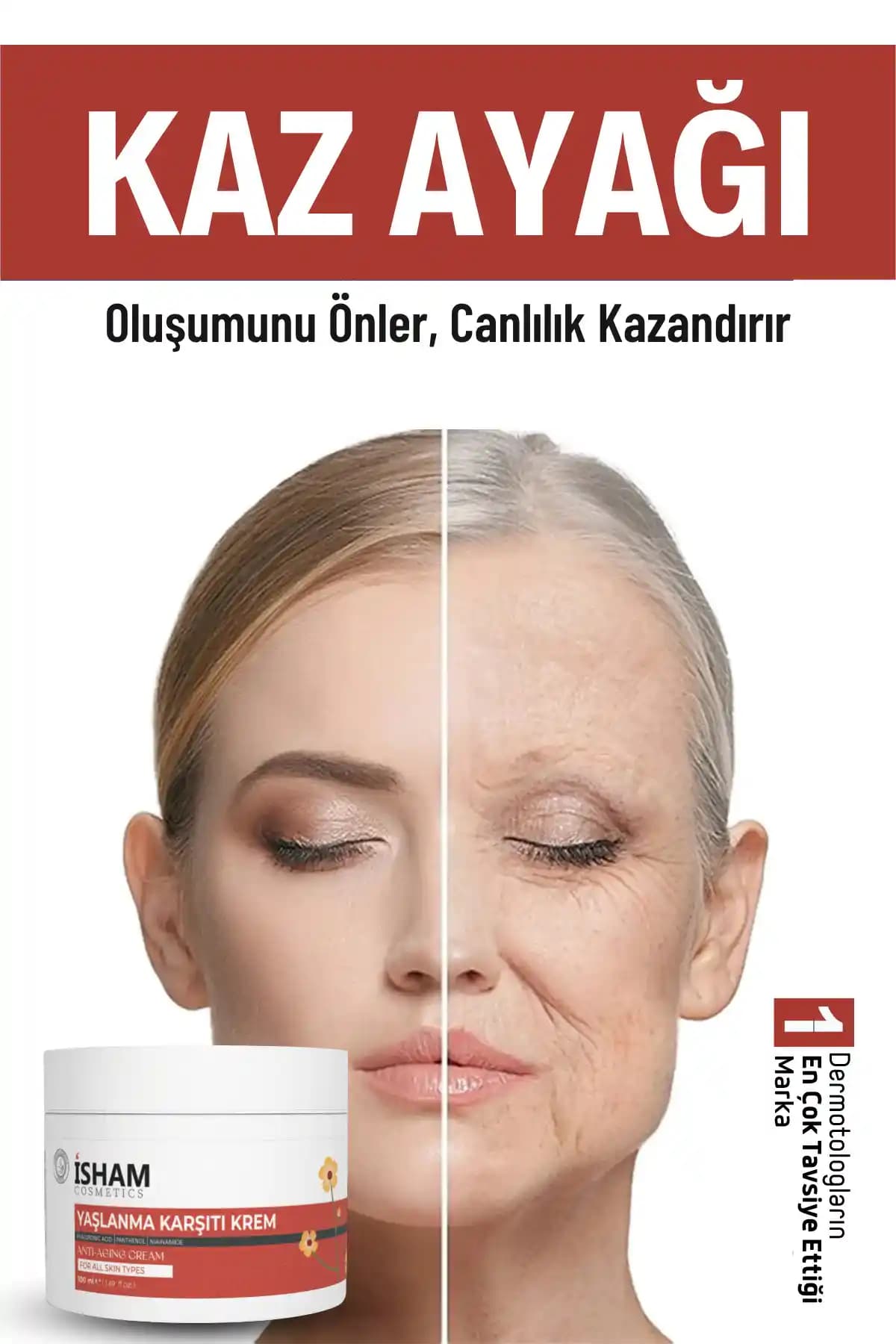 İsham Cosmetics Gençleştirici Botoks Etkili Krem ile Cilt Yenileme ve Yaşlanma Karşıtı Bakım