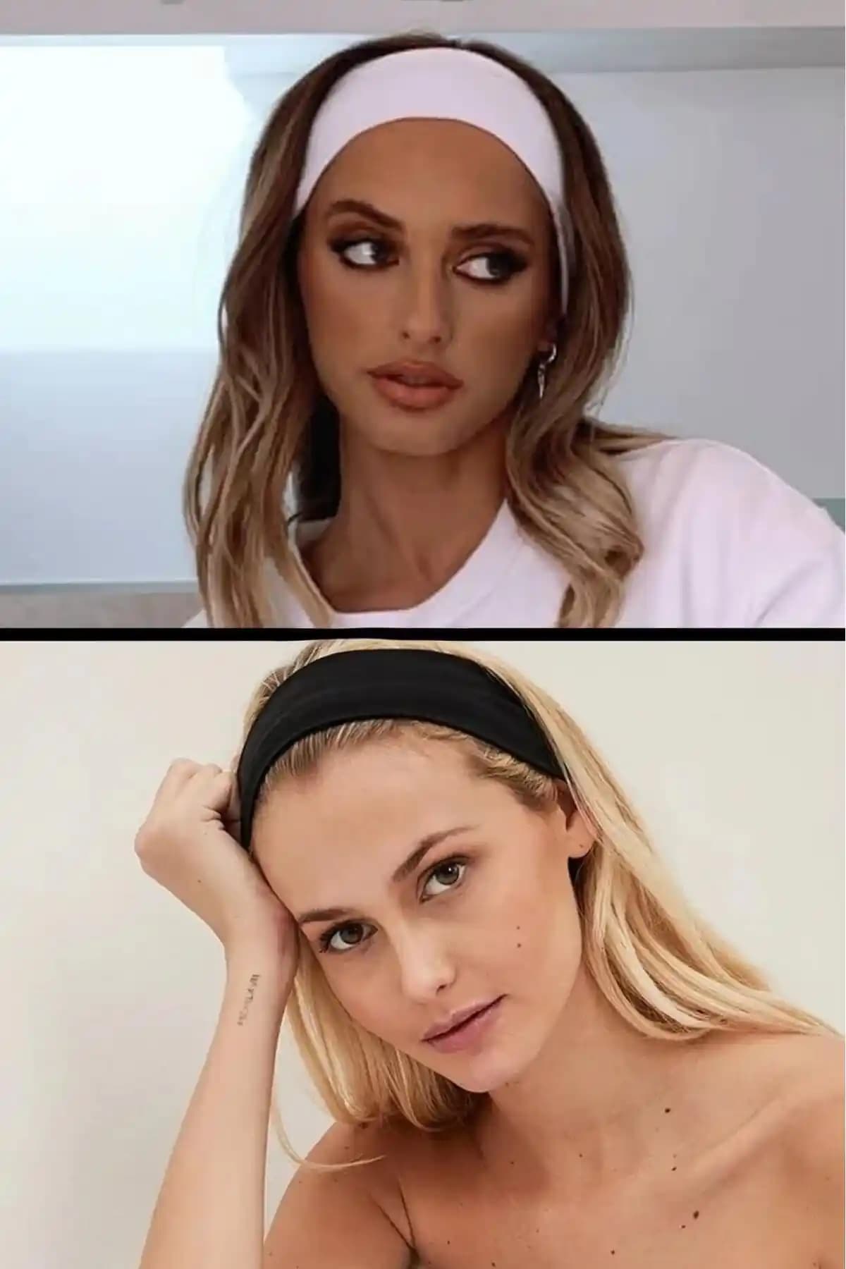 Jack Ferrero Kadın 2'li Pamuklu Esnek Saç Bandı Seti Şıklık ve Konfor Sunan Tasarım