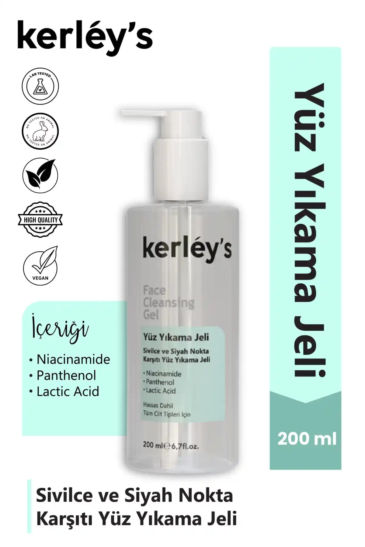 Kerley’s Yüz Temizleme Jeli: Siyah Nokta ve Gözenek Sıkılaştırıcı Arındırıcı Bakım Ürünü