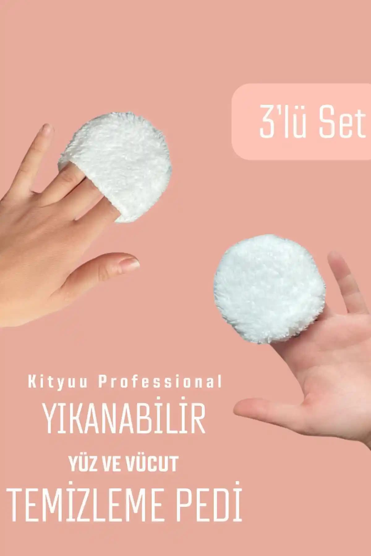 Kityuu Yıkanabilir Makyaj Temizleme Pedi: Çevre Dostu ve Hassas Ciltler İçin Çok Yönlü Çözüm