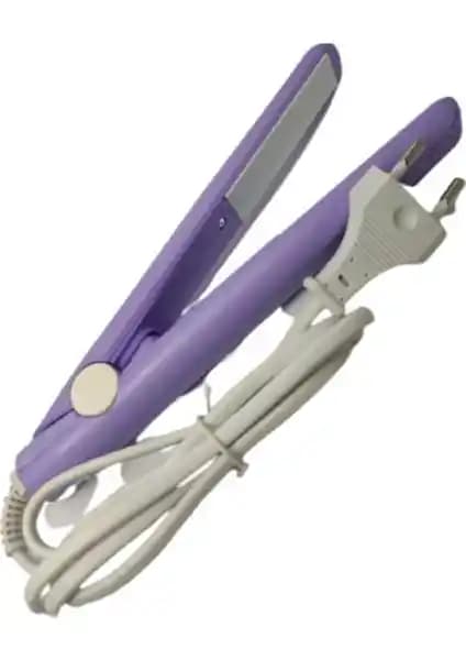 Kozmediko MS-7 Mini 18 cm Mor Saç Düzleştirici Hafif ve Pratik Kullanım İçin Uygun