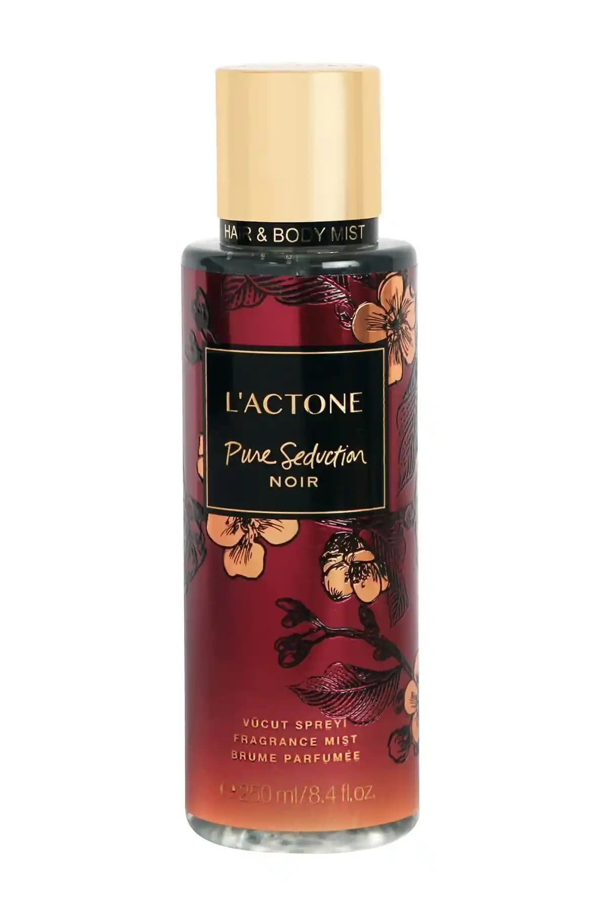 L'ACTONE Pure Seduction Noir Body & Hair Mist: Zarif ve Şehvetli Koku Deneyimi