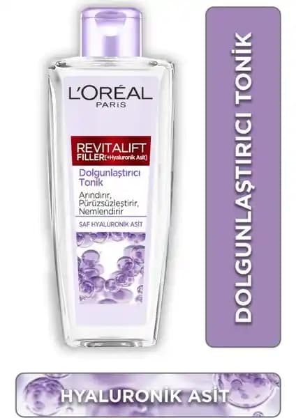 L'Oréal Paris Revitalift Filler Dolgunlaştırıcı Tonik: Cilt Dolgunlaştırıcı ve Nemlendirici Bakım Ürünü