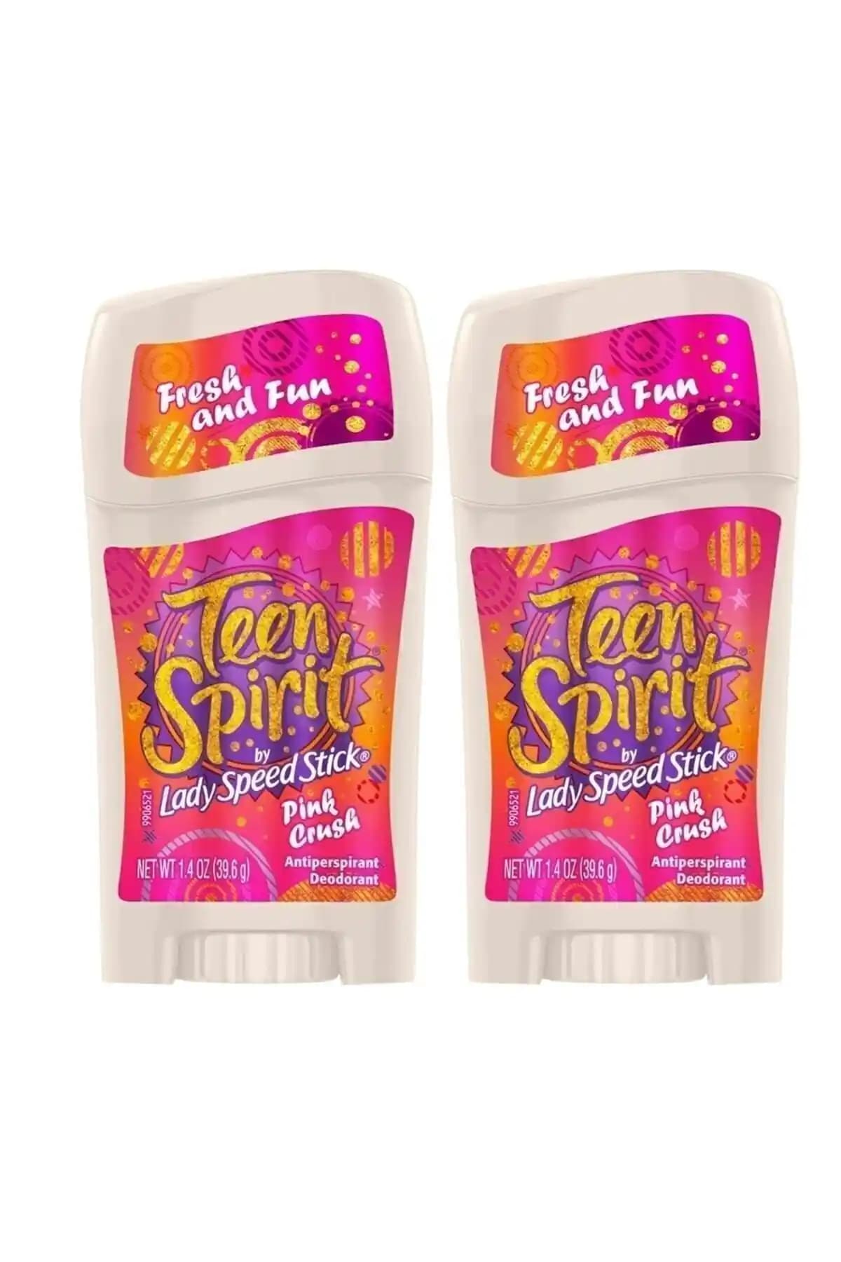 Lady Speed Stick Teen Spirit Pink Crush Deodorant: Gençler İçin Günlük Ferahlık ve Doğal İçerik