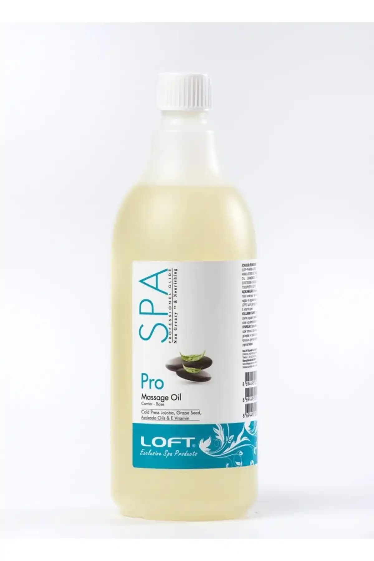 Loft Profesyonel Kokusuz Masaj Yağı 1lt - Organik ve Hafif Masaj Yağı Ürünü
