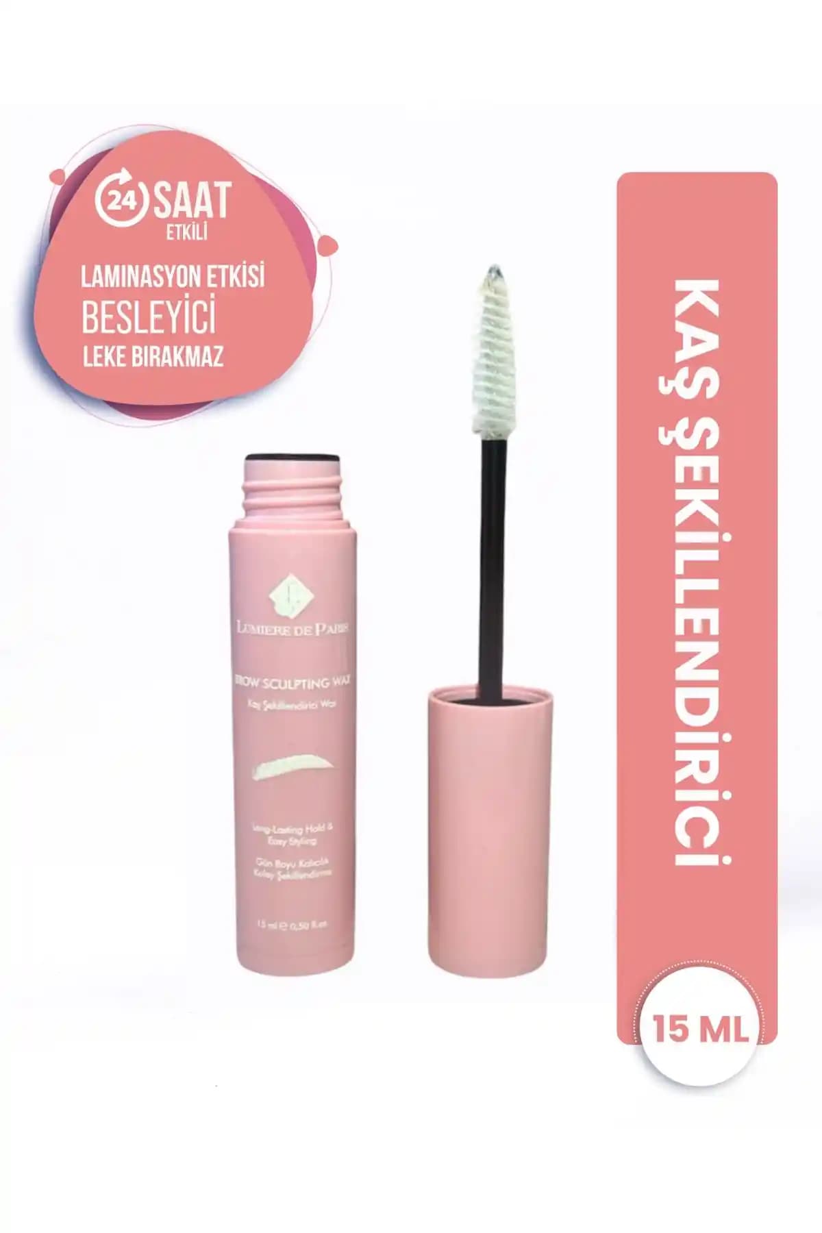 Lumière De Paris Kaş Şekillendirici ve Sabitleyici Wax Gün Boyu Doğal ve Kalıcı Kaşlar İçin