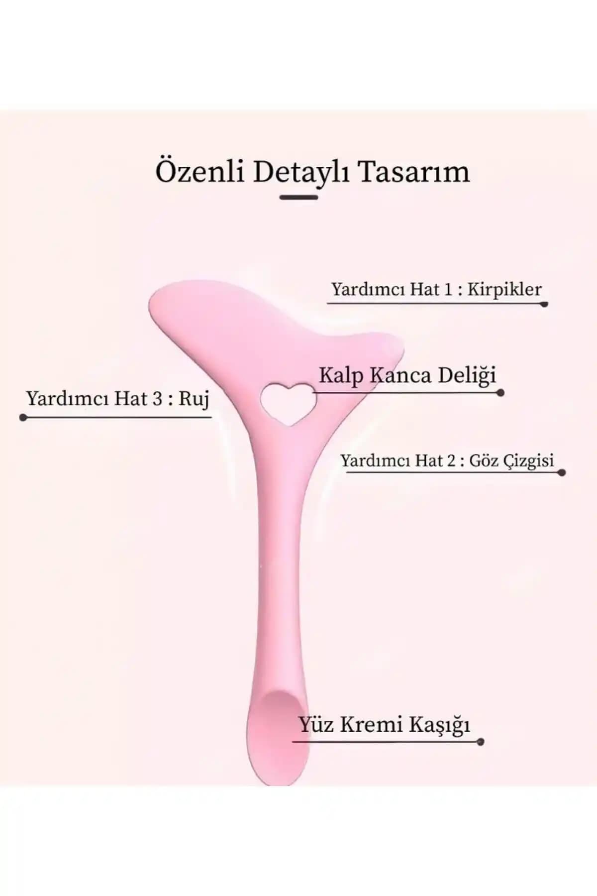 Lusso Cosmetics Çok Fonksiyonlu Makyaj Aleti: Eyeliner, Ruj ve Rimel Uygulama Kolaylığı