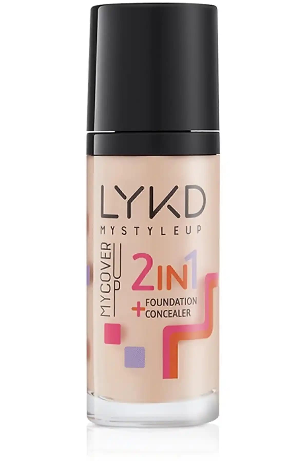 Lykd Marka 2 in 1 Fondöten: Doğal ve Parlak Görünüm Sunan Çok Yönlü Makyaj Ürünü