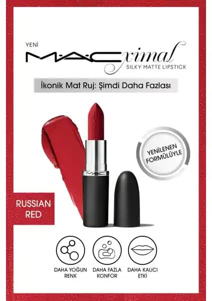 MAC Ximal Silky Matte Ruj: Yoğun Renk ve Konfor Sunan Sürdürülebilir Dudak Bakım Ürünü
