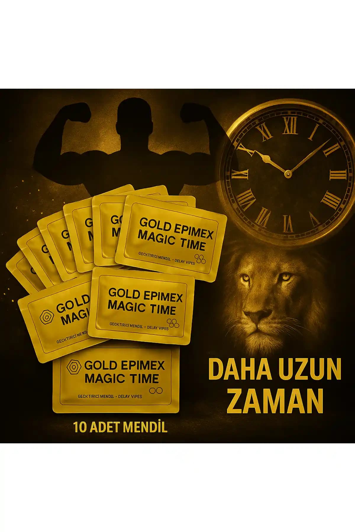 Magic Time Erkeklere Özel 10 Paket Wipess ile Günlük Hijyen ve Temizlik Kolaylığı