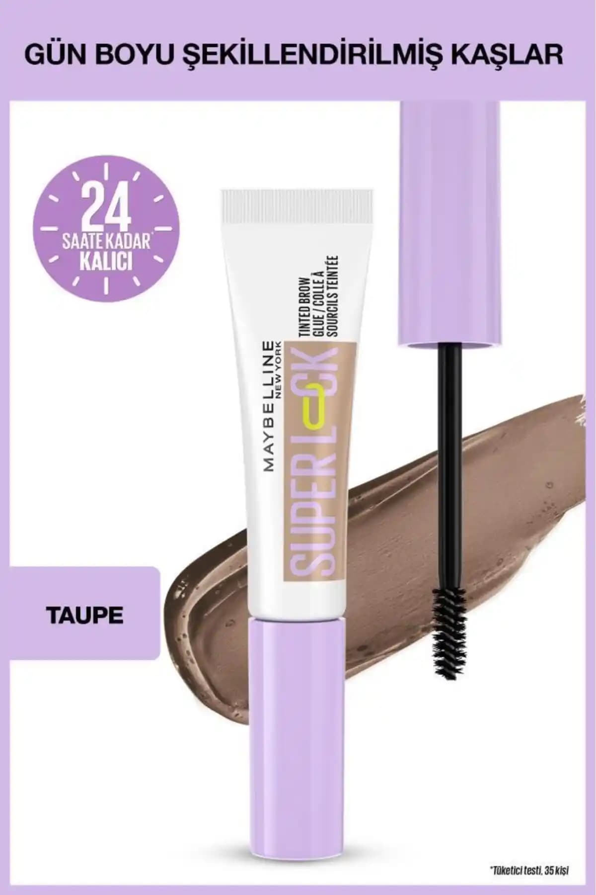 Maybelline New York Super Lock Brow Glue Kaş Sabitleyici Maskara İncelemesi ve Kullanım İpuçları