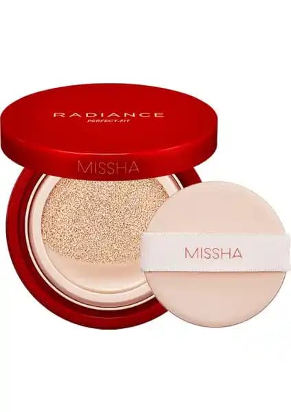 MISSHA Mat Bitişli ve Kalıcı Cushion Fondöten No21 Vanilla SPF50 Detaylı İnceleme