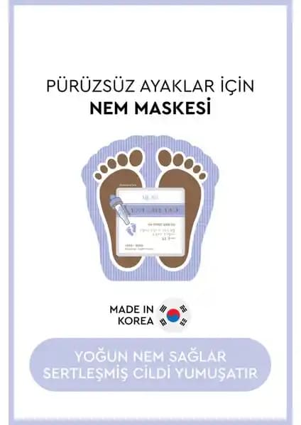 MjCare Çorap Tipi Ayak Bakım Maskesi Güney Kore’den Doğal ve Etkili Ayak Bakımı Ürünü
