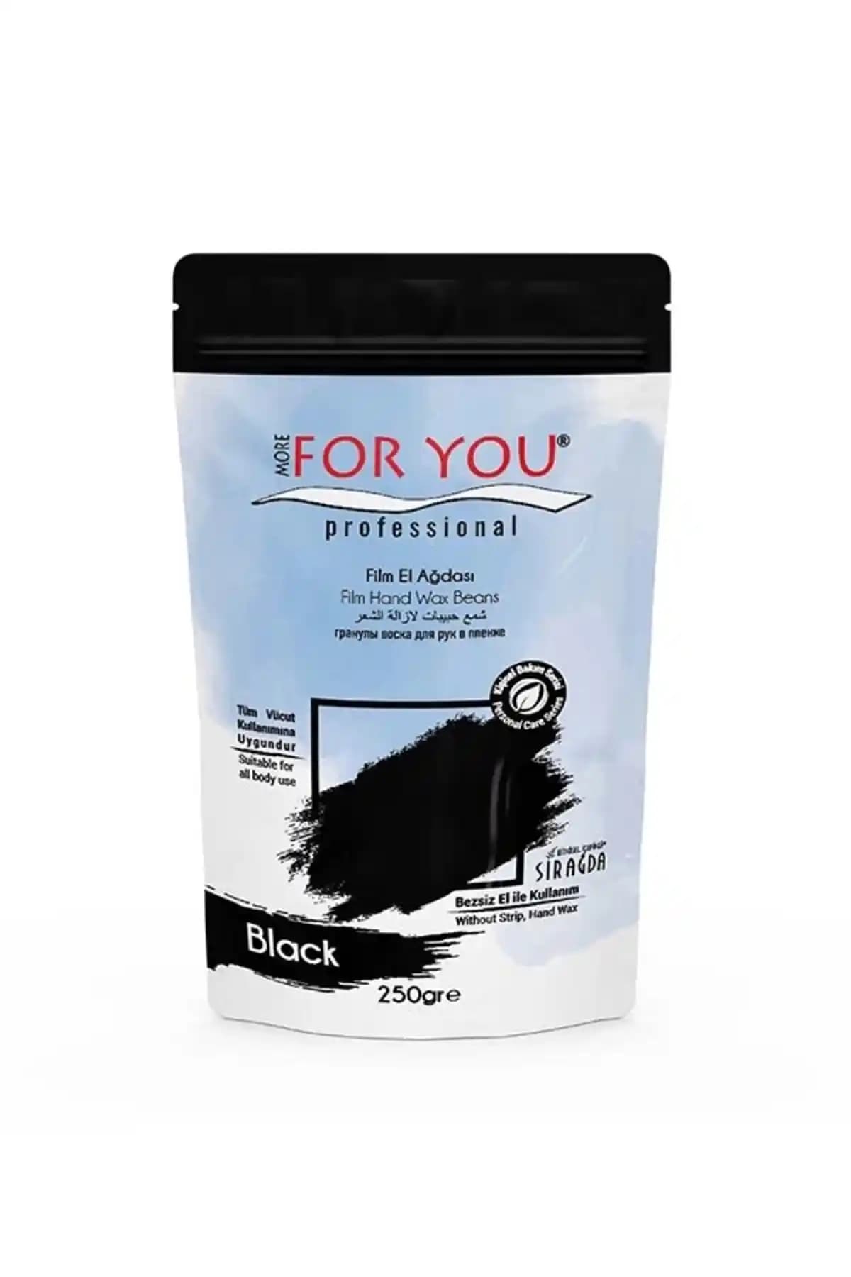 More For You Boncuk Ağda Black Siyah 250 gr - Güvenilir ve Etkili Tüy Alma Çözümü