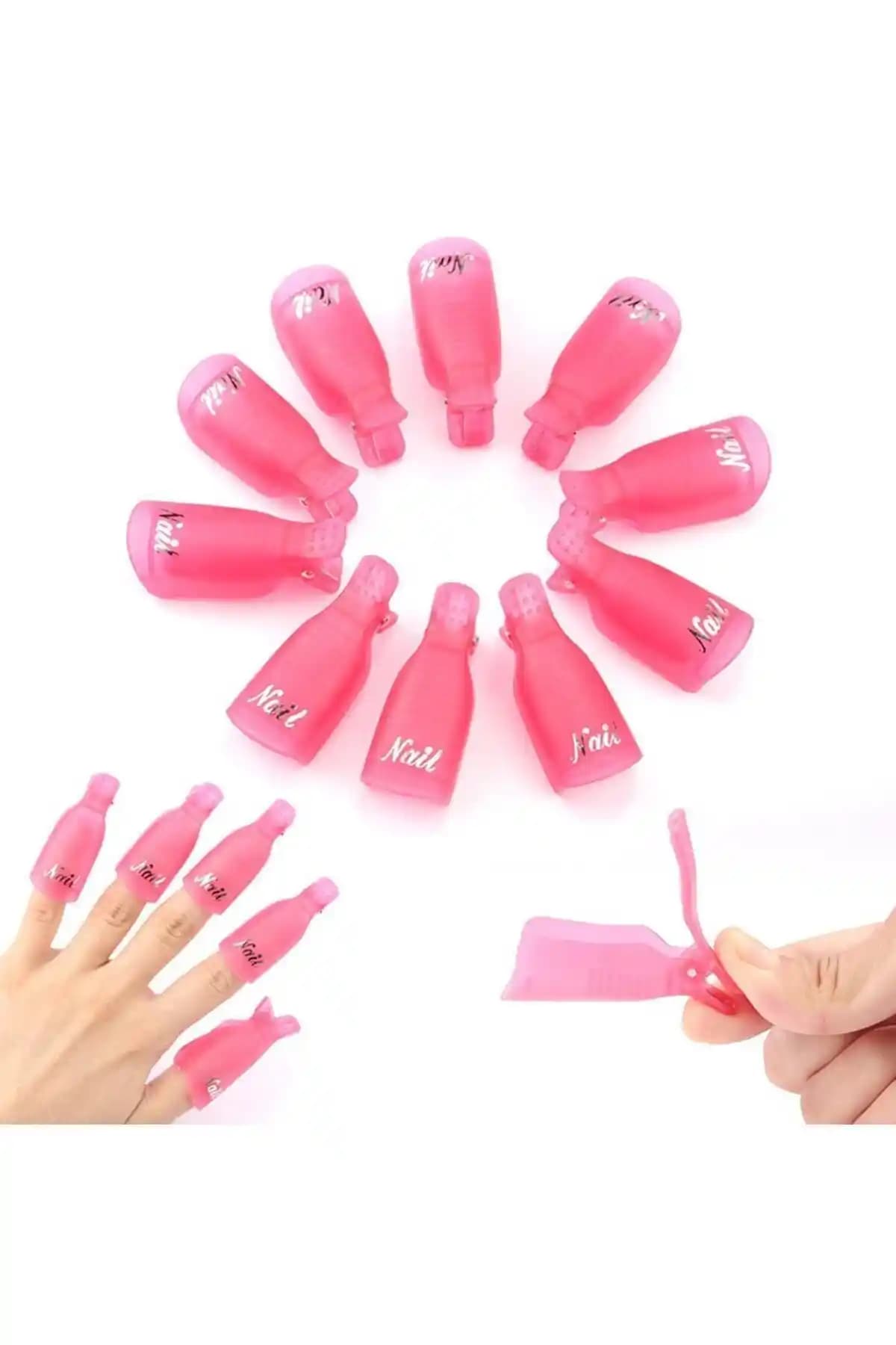 MOZIUR Kalıcı Oje Çıkarıcı Mandal: Hızlı ve Güvenli Tırnak Bakımı İçin Yenilikçi Çözüm