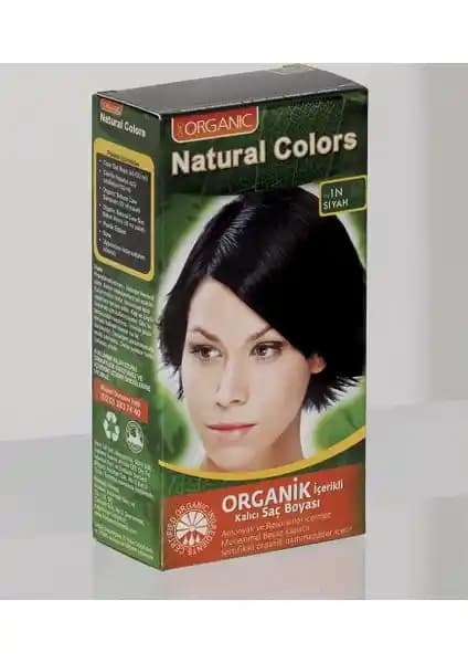 Natural Colors 1N Siyah Organik Saç Boyası: Doğal ve Güvenilir Saç Boyama Seçeneği