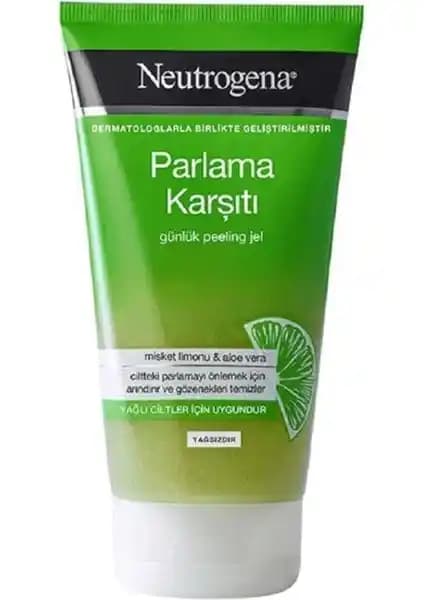 Neutrogena Parlama Karşıtı Yüz Temizleme Jeli Aloe Vera ile Yağlı Ciltler İçin Güvenilir Çözüm