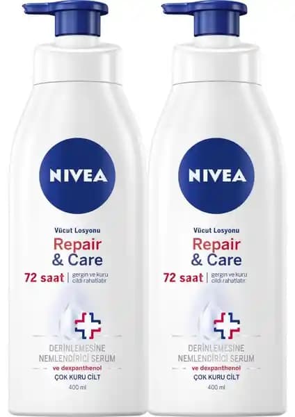Nivea Repair&Care Vücut Losyonu: Derinlemesine Nem ve Sıkılaştırıcı Etki Sağlayan Bakım Ürünü