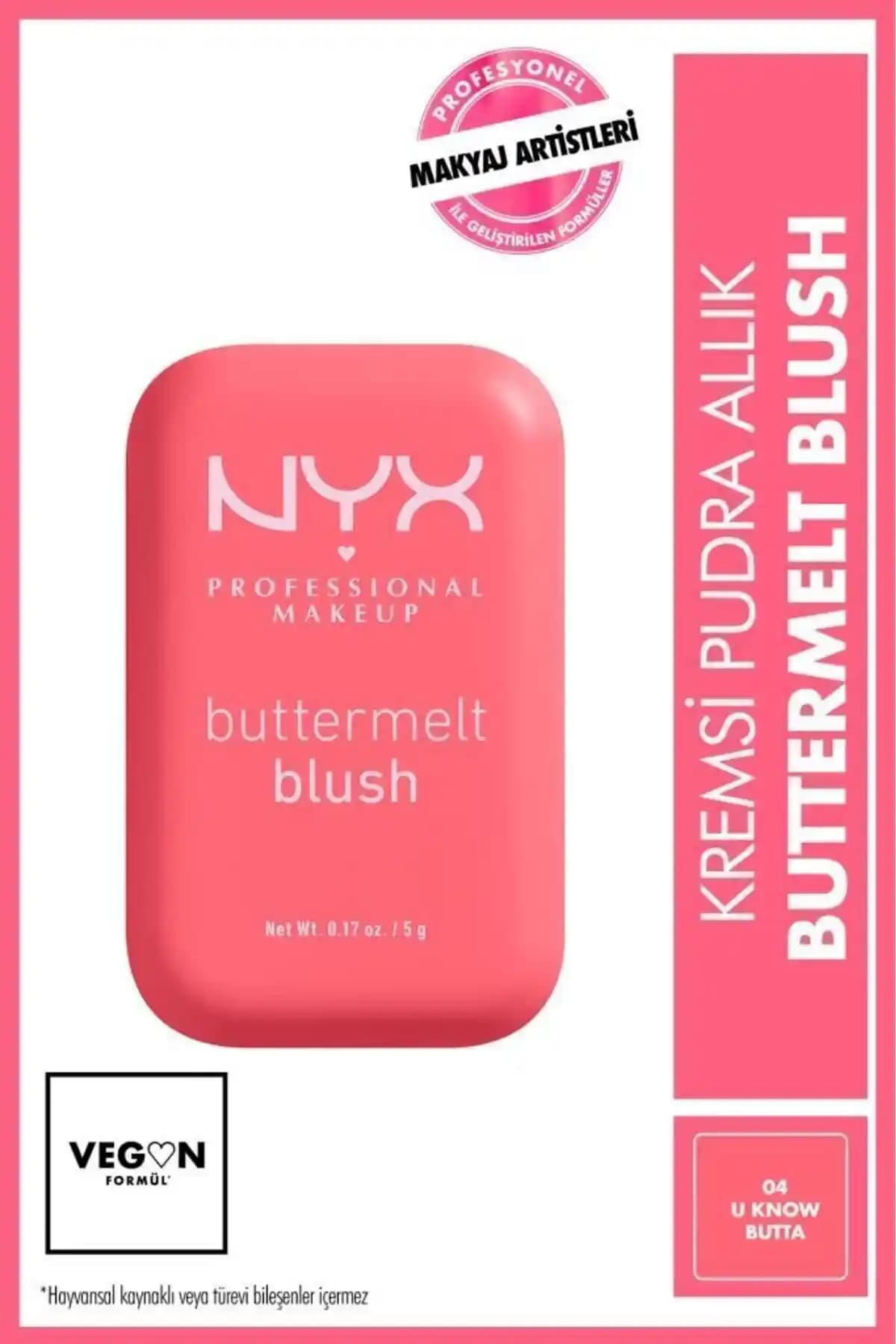 NYX Buttermelt Blush Doğal ve Parlak Görünüm İçin Krem Allık Özellikleri ve Kullanım İpuçları