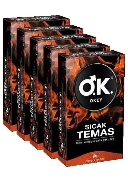 Okey Prezervatif Sıcak Temas 50'li: Güvenli ve Konforlu Bir Deneyim Sunan Ürün