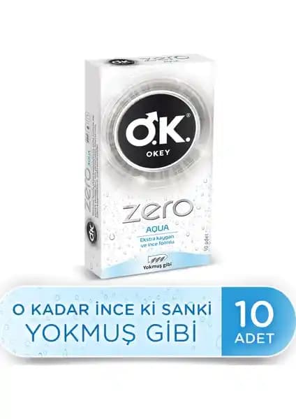 Okey Zero Aqua 10'lu Prezervatif: Güvenli ve Konforlu Kullanım İçin En İyi Seçenek