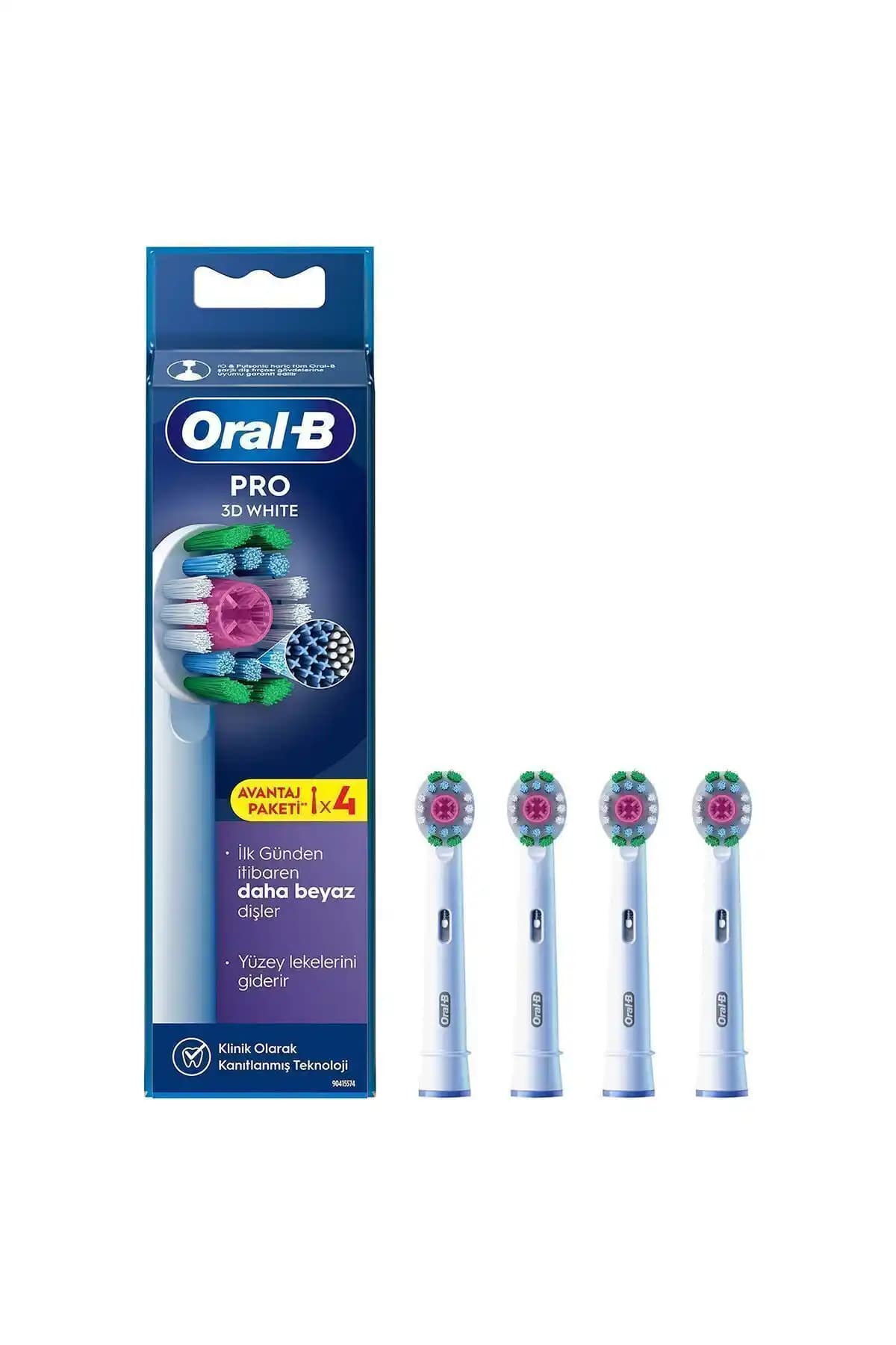 Oral-B 3D White X-Filament Yedek Başlıkları: Diş Temizliği ve Beyazlatma İçin Uygun Çözüm