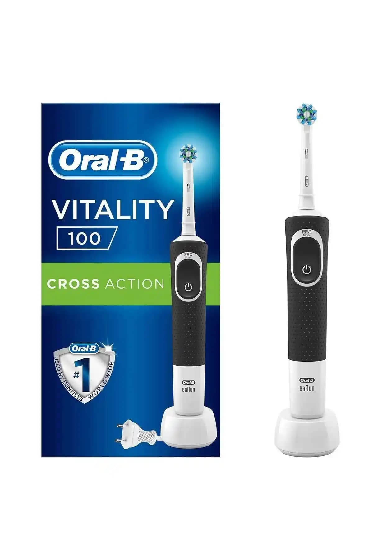 Oral-B D100 Şarj Edilebilir Diş Fırçası Cross Active ile Günlük Diş Bakımında Yeni Standart