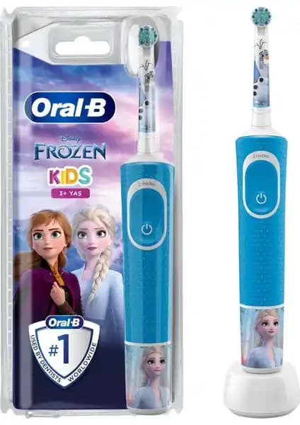 Oral-B D100 Vitality Frozen Çocuklar İçin Güvenilir ve Eğlenceli Diş Fırçası