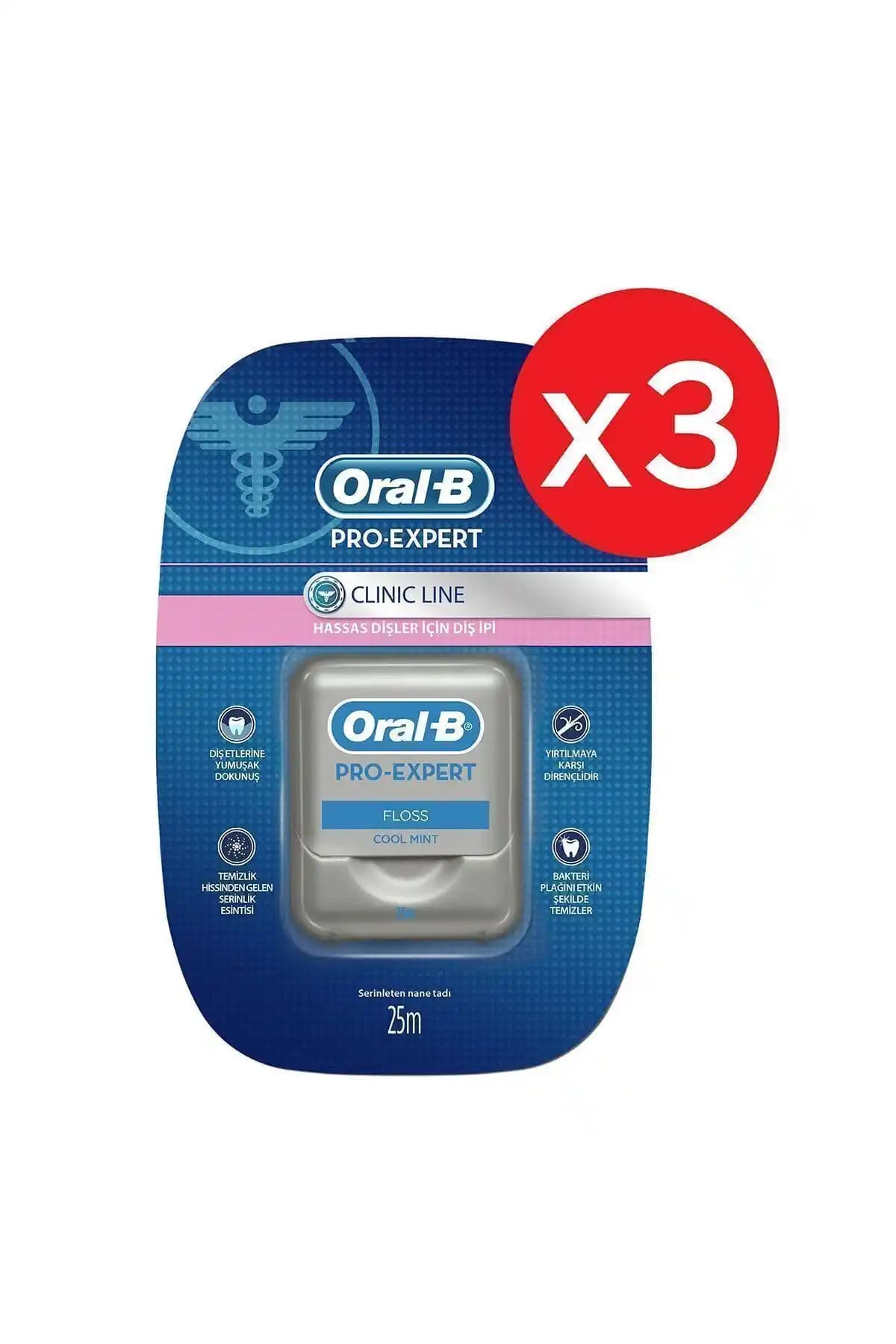 Oral-B Diş İpi Pro-Expert Clinic Line 75 M: Etkili ve Konforlu Diş Temizliği Çözümü
