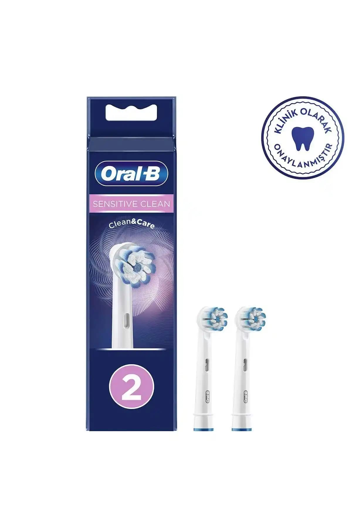 Oral-B Hassas Dişler İçin Yedek Başlıkları Güvenilir ve Etkili Temizlik Sağlar