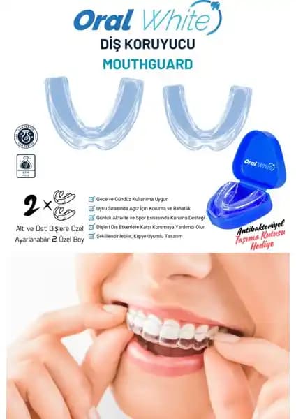 Oral White Bruksizm Aparatı: Diş Gıcırdatma ve Çene Sıkma Önleyici Çözüm