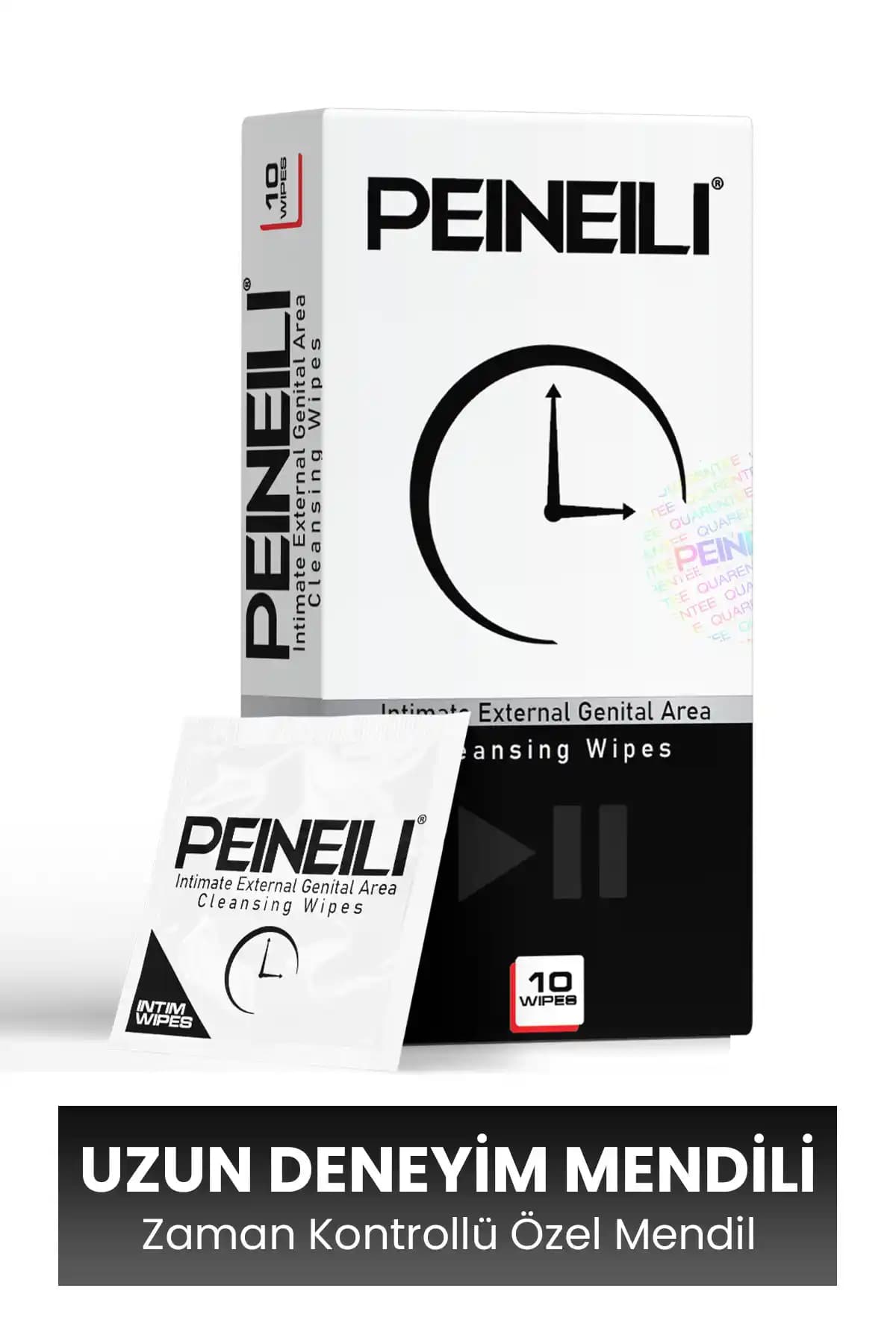 PEINEILI Genital Bölge Temizliği İçin Güvenilir ve Pratik Tek Kullanımlık Mendil