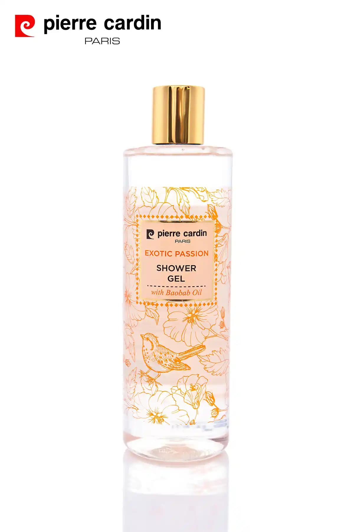 Pierre Cardin Exotic Passion E Vitaminli Duş Jeli ile Ferah ve Nemli Cilt Bakımı