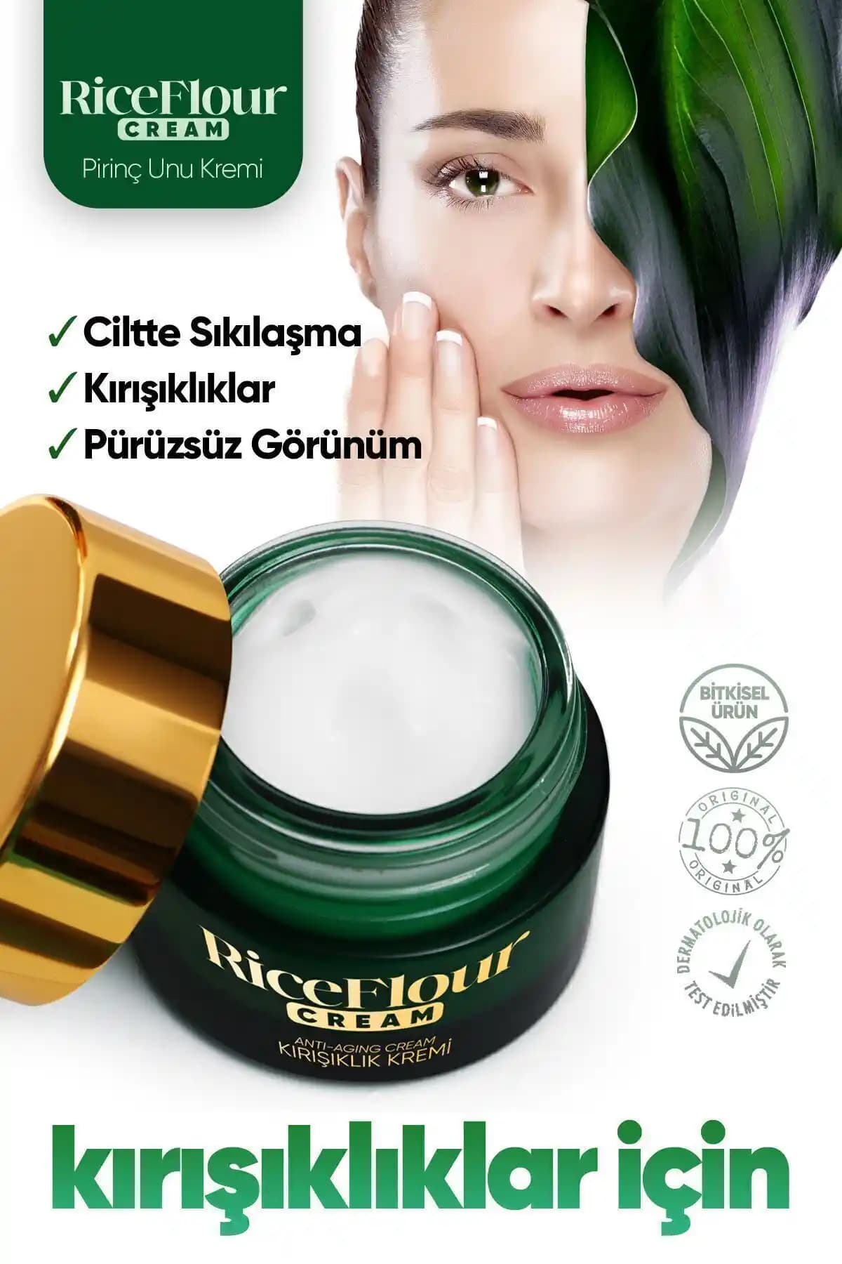 Pirinç Unu Kremi: Doğal ve Vegan İçeriklerle Cilt Güzelliğinizi Destekleyin