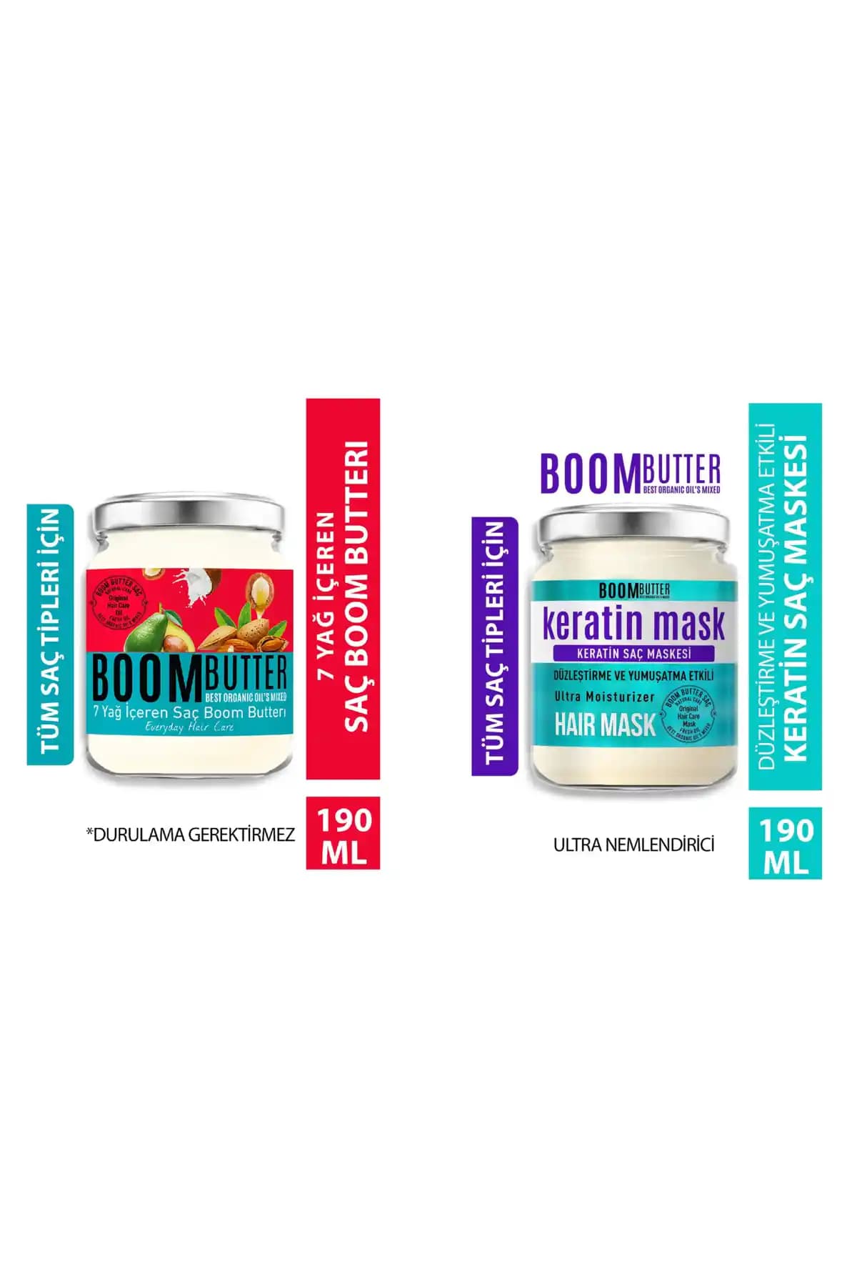 PROCSIN Boom Butter ve Keratin Saç Maskesi: Saçlarınız İçin Güçlendirici ve Nemlendirici Çözümler