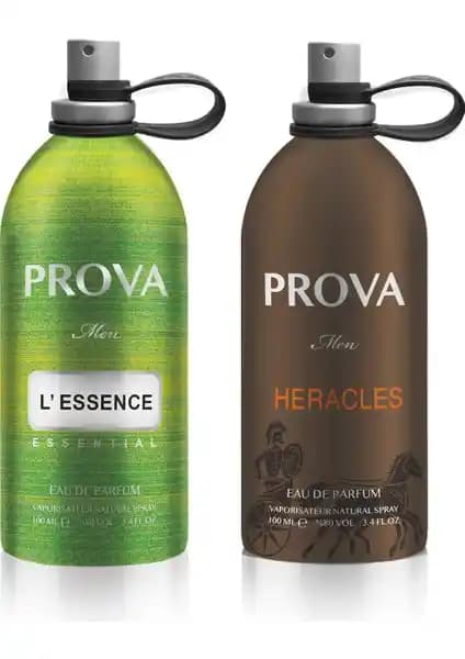 Prova L'Essence ve Heracles Edp Erkek Parfüm Seti Şık ve Kalıcı Kokular Sunar