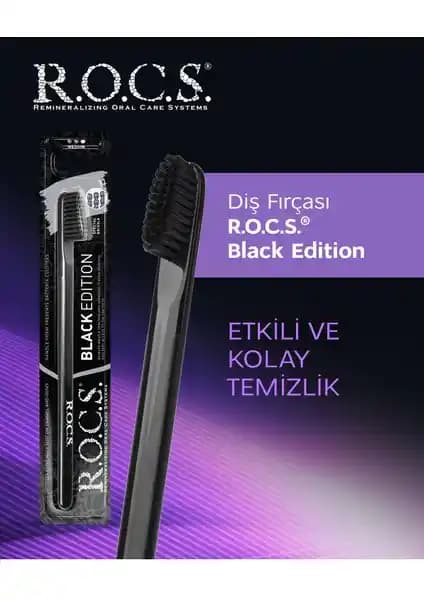 R.O.C.S. Black Edition ve Smokers Diş Fırçası Karşılaştırması ve Özellikleri