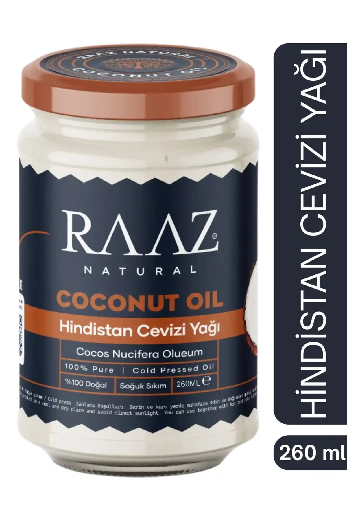 RAAZ Hindistan Cevizi Yağı: Doğal ve Güvenilir Sağlık ile Güzellik Kaynağı