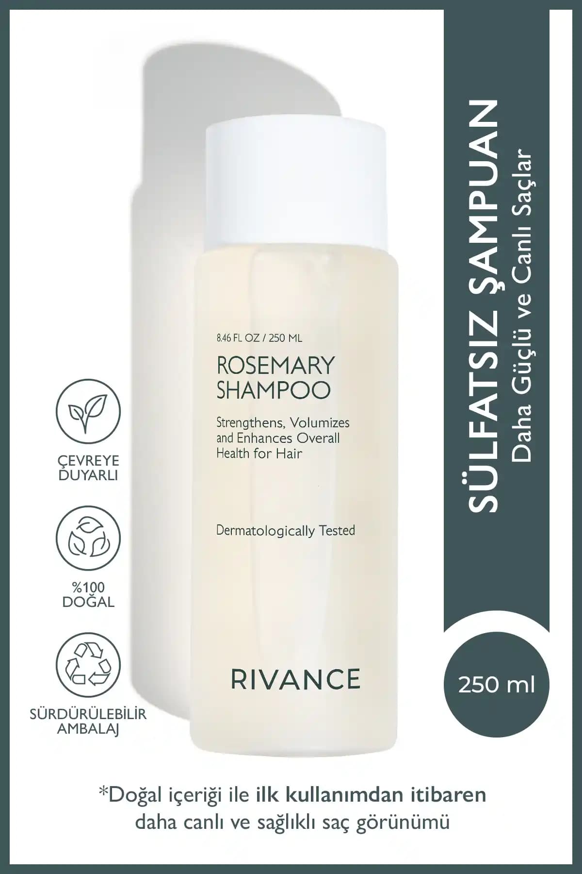 Rivance Saç Dökülme ve Yağlanma Karşıtı Şampuan: Doğal ve Güçlü Saç Bakım Çözümü