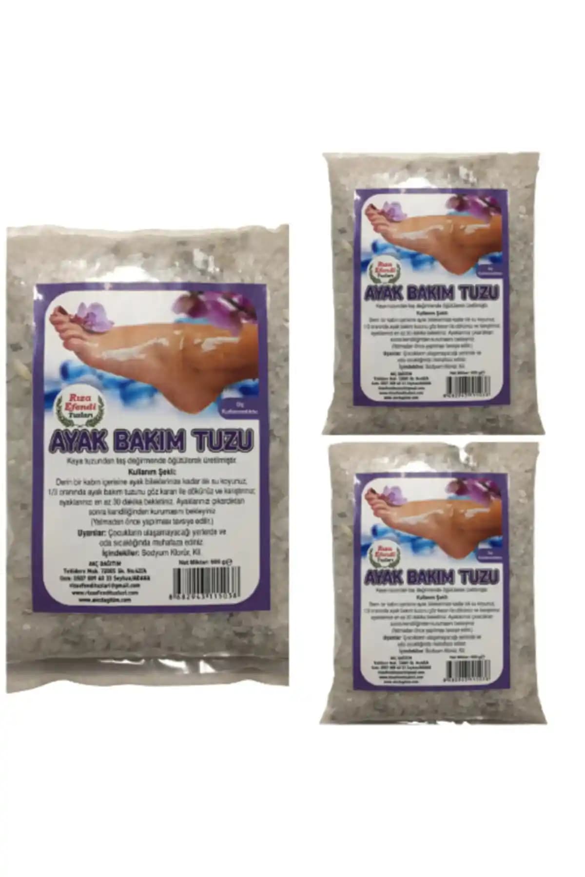 Rıza Efendi Tuzları Ayak Bakım Tuzu: Doğal ve Çok Yönlü Ayak Sağlığı Çözümü