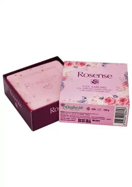 Rosense Gül Yapraklı Yüz Güzellik Sabunu: Doğal İçeriklerle Cilt Temizliği ve Nemlendirme