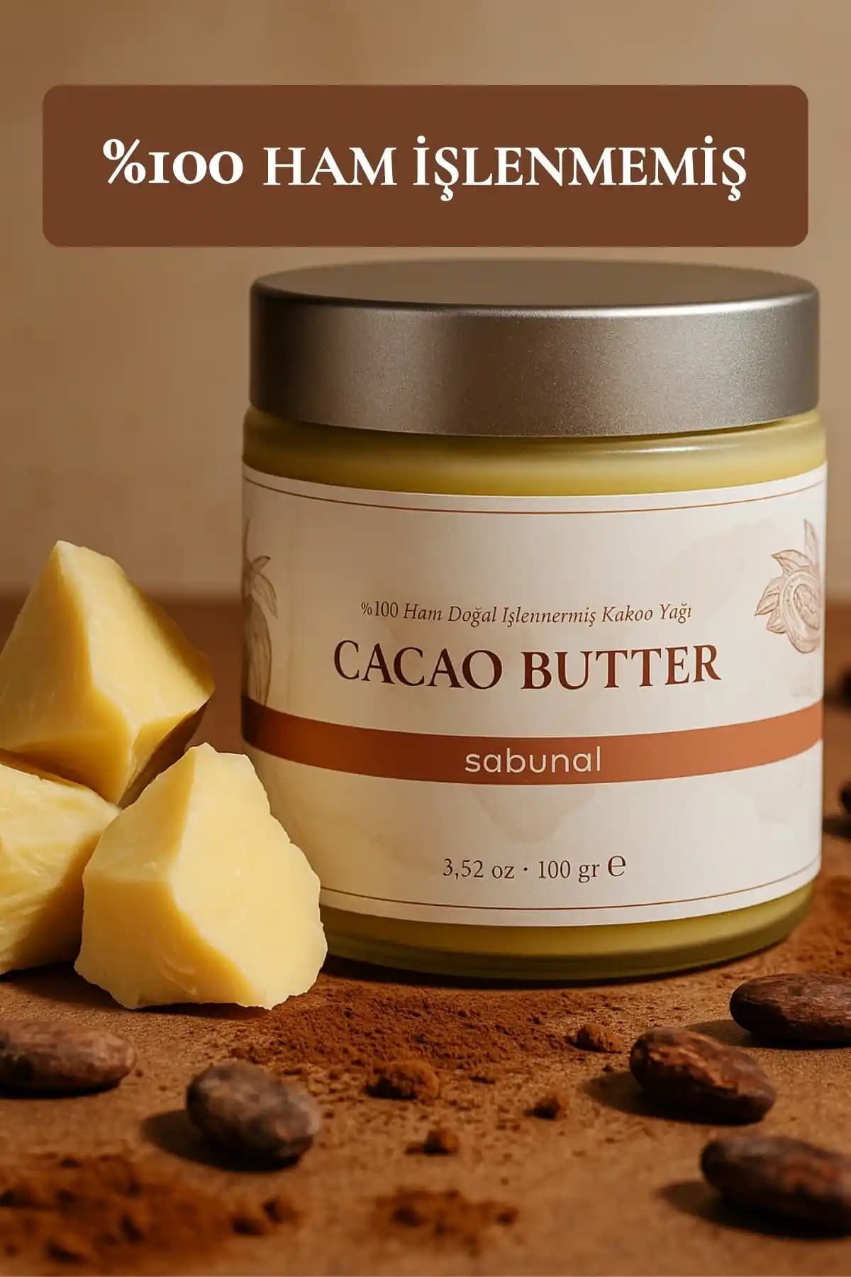 Sabunal Kakao Yağı ile Doğal Güzellik ve Çok Yönlü Bakım Çözümleri